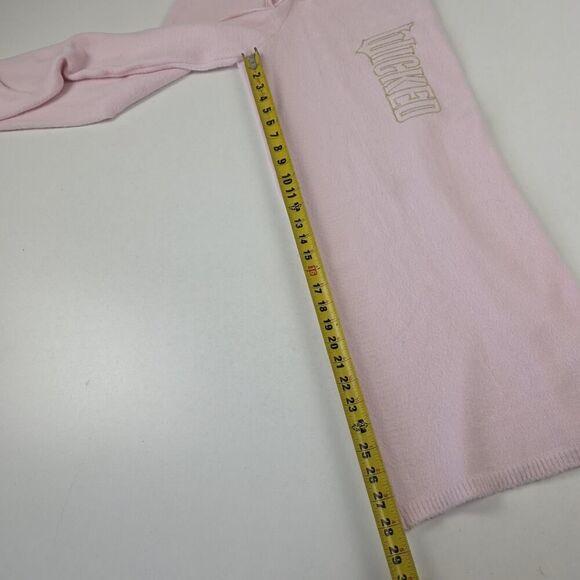 Paul Tazewell Light Pink Sweater Rib Bottom Flare Pants WICKED Oversized Sz 2XS - Picture 5 of 14